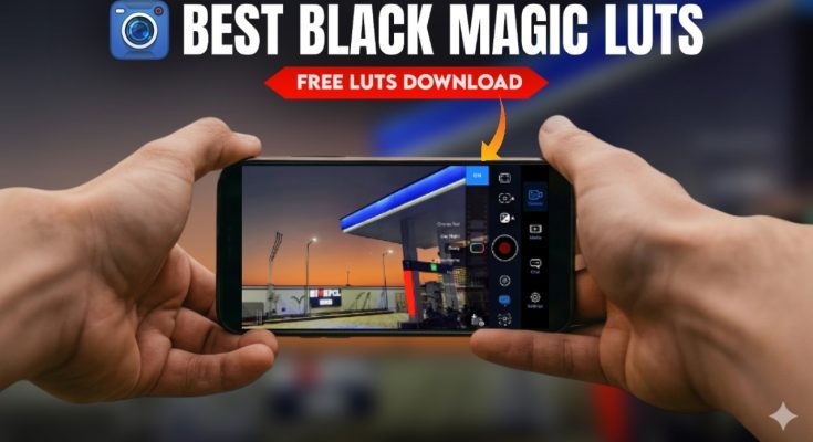 Black Magic LUTs Cinematic Camera Application By ApkMale