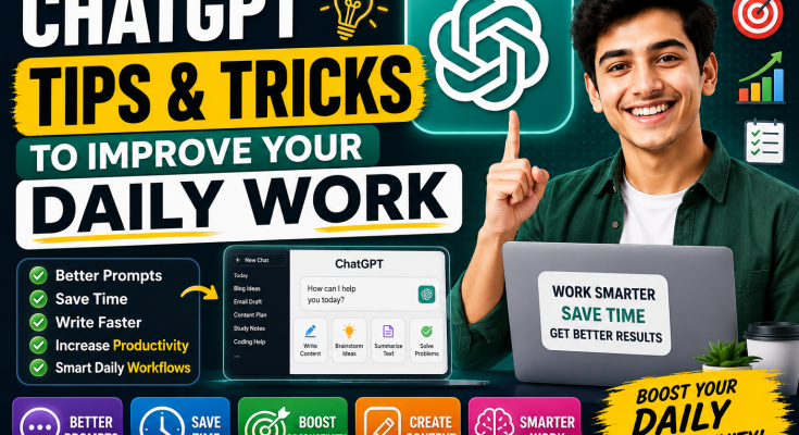 ChatGPT Tips and Tricks to Improve Your Daily Work